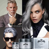 Unisex Silver Ash Hair Wax from Japan