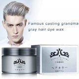 Unisex Silver Ash Hair Wax from Japan